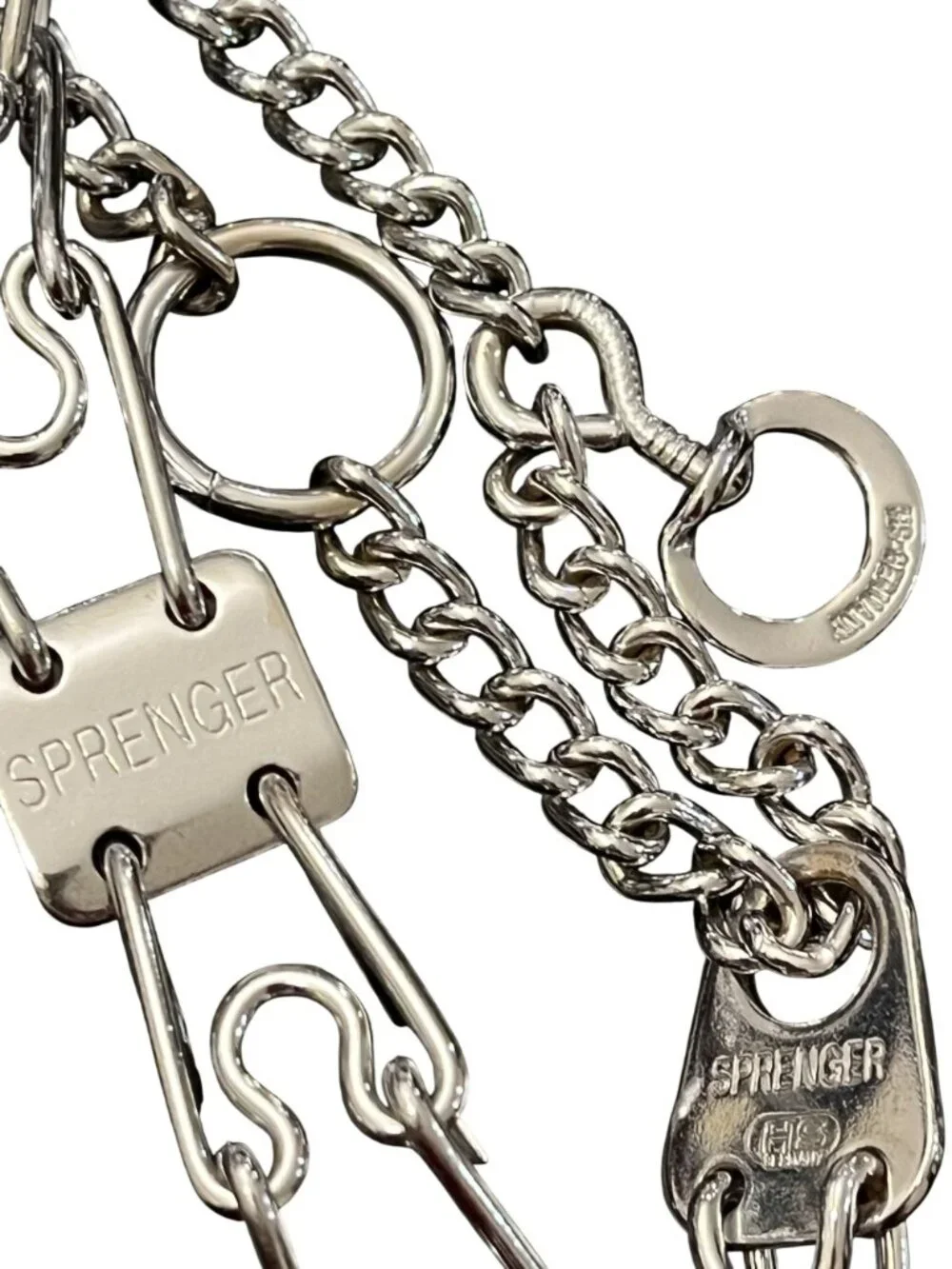 Herm Sprenger Stainless Steel Prong Collar Adjustable